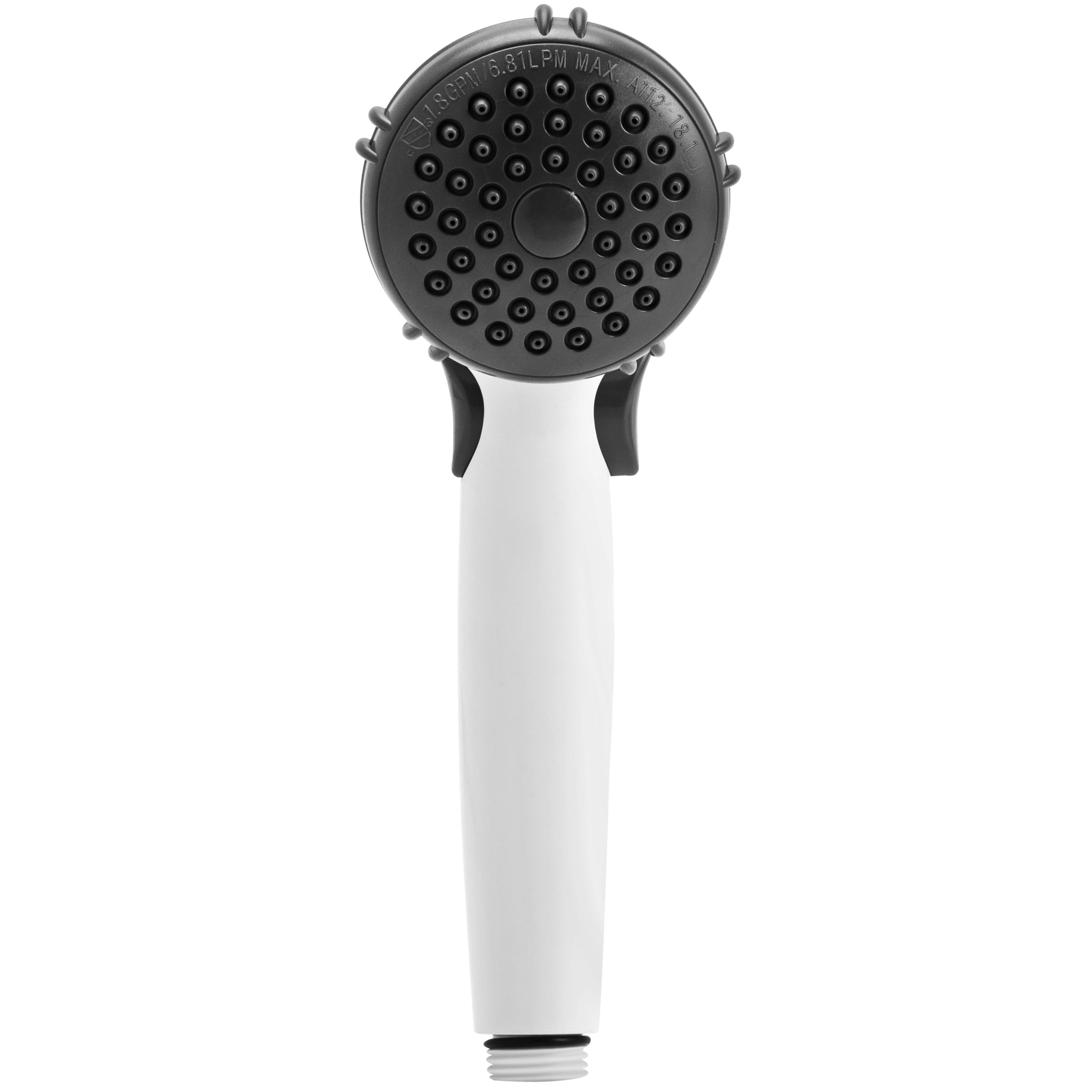 Dura Faucet RV Hand Held Shower Head DF-SA400K-WT, Stainless Steel Hose Kit (White)