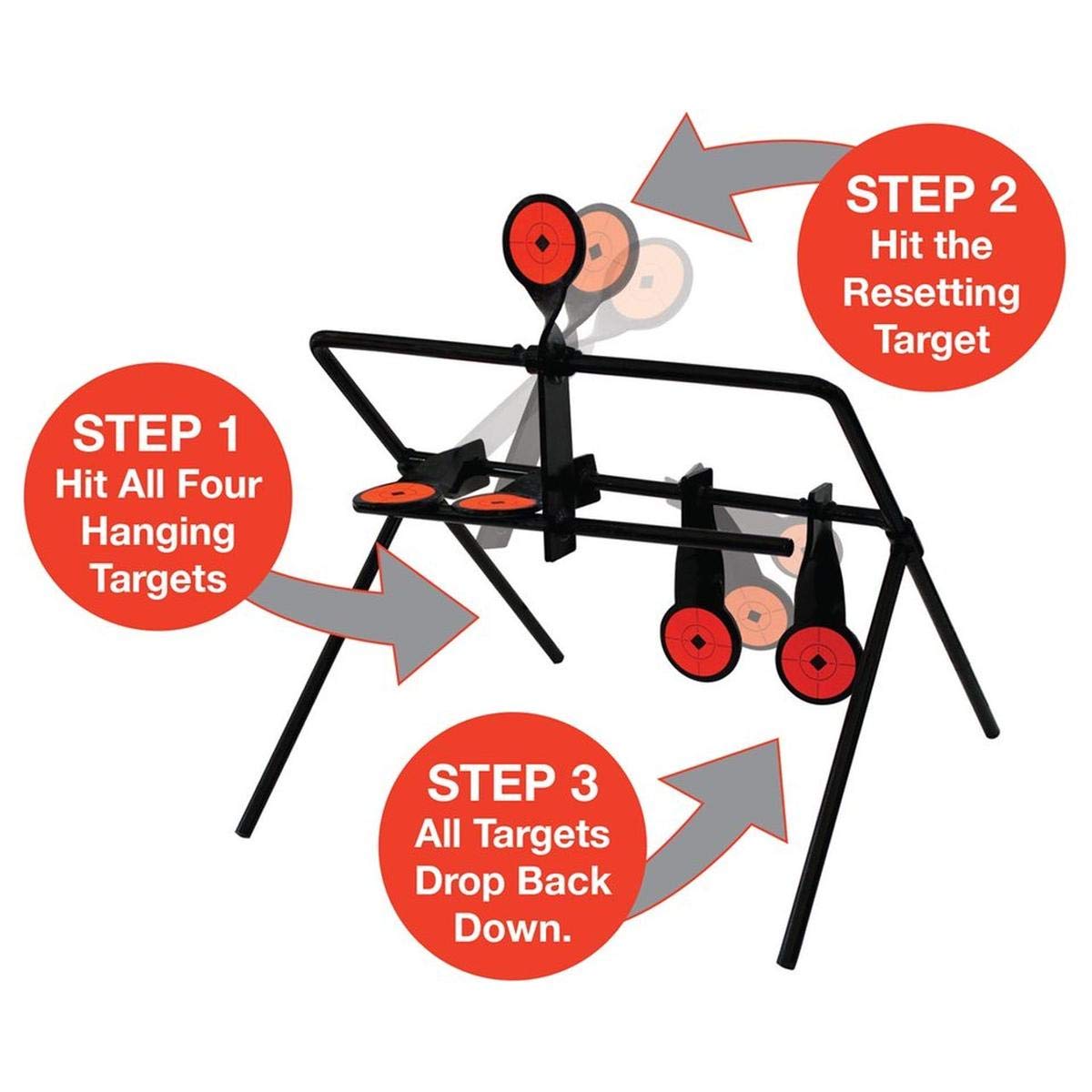 Birchwood Casey Gallery World of Targets .22 Rimfire Expert Resetting Target