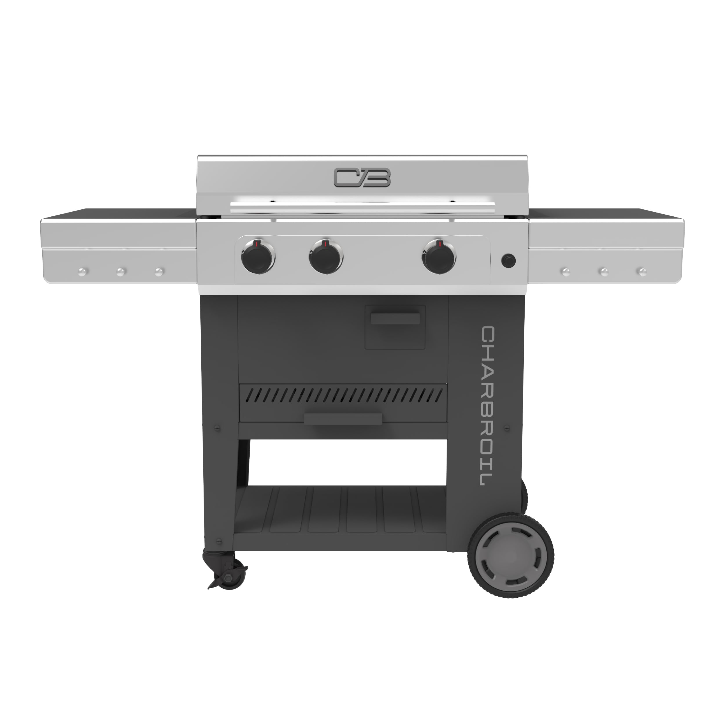 Versa-Tile 28" Charbroil 3-Burner 5-in-1 Cooking Station - 463717325