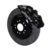14.00" C/SiC Rotor,AERO6 Dynamic Front Kit,Red