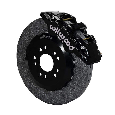 14.00" C/SiC Rotor,AERO6 Dynamic Front Kit,Red