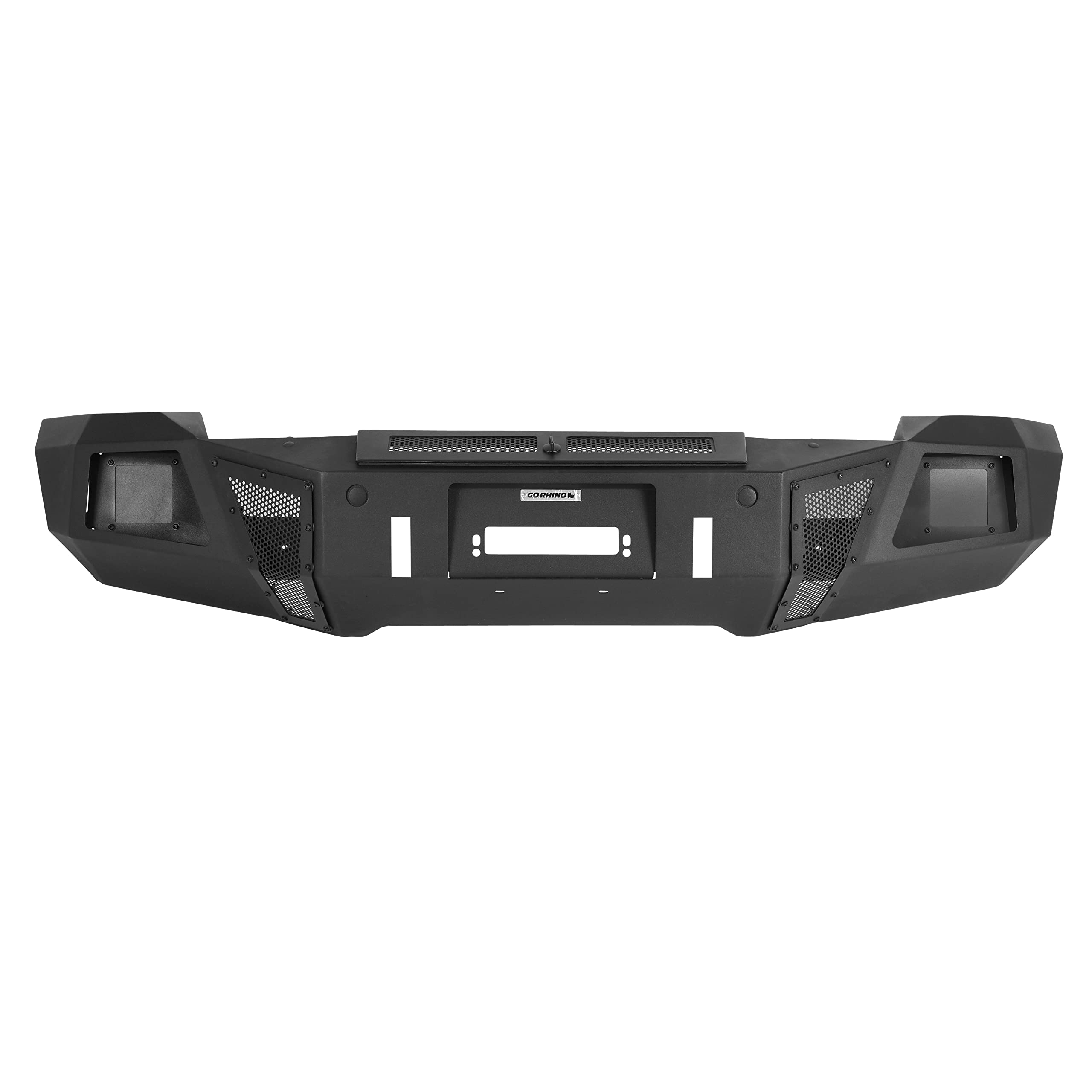 Go Rhino Front Bumper BR6 | Mild Steel, Textured Black | 24179T | Fits 2014 - 2015 Chevrolet Silverado 1500