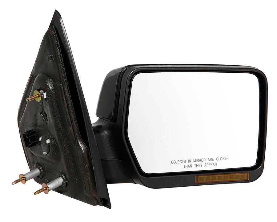 For Ford F-150 07-08 Power Heated SGL without PUDDLE Light Mirror Passenger Side (PTM) | DOT Certified 8L3Z 17682 RA | ACK FO1321333