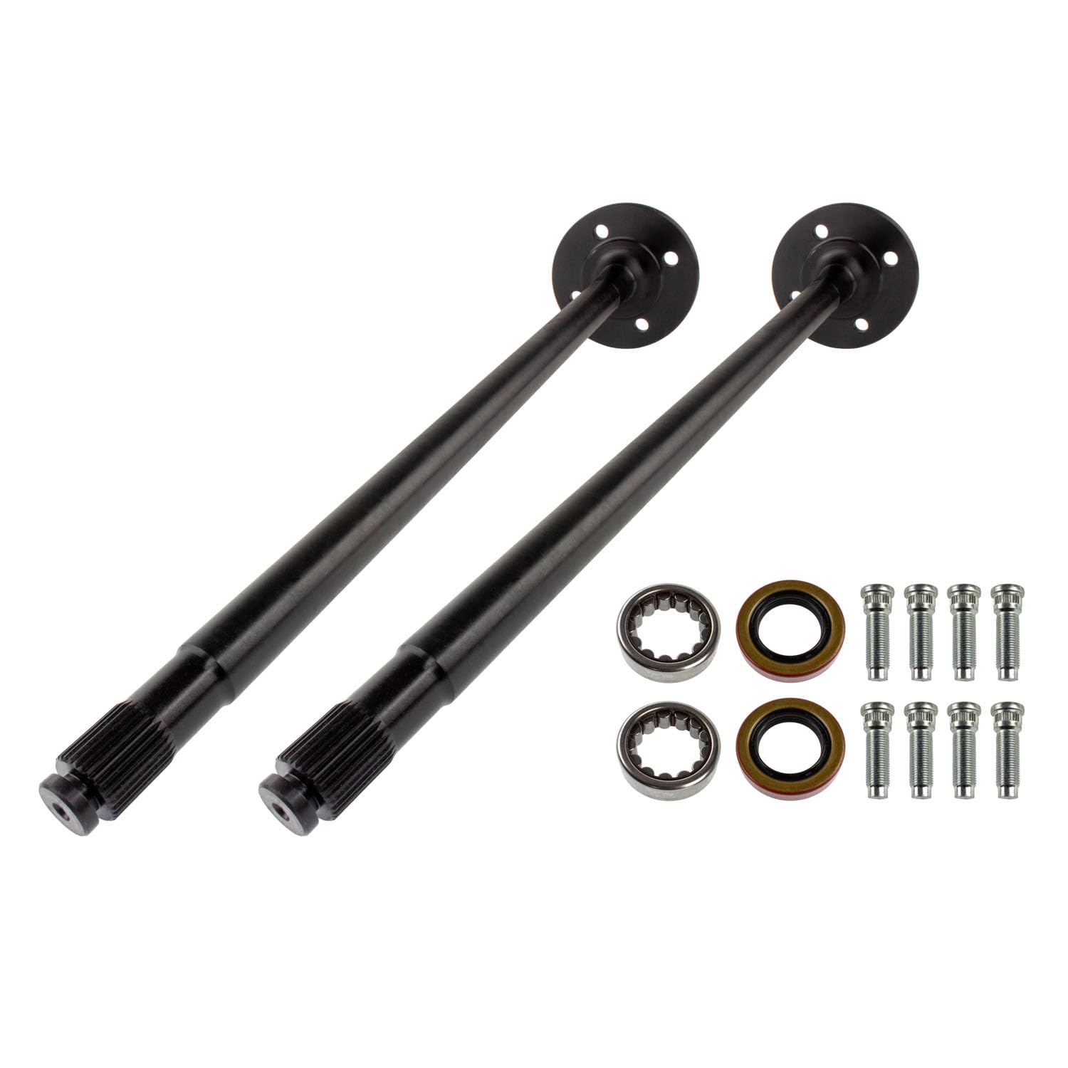Drive Axle Shaft Assembly TEN Factory MG22183 For Ford 8.8 Rear Axle, 31 Spline, 29.19" Length, 4x4.25 Bolt Pattern – Fits Ford Mustang (1986–1993), Mercury Capri (1984-1984)