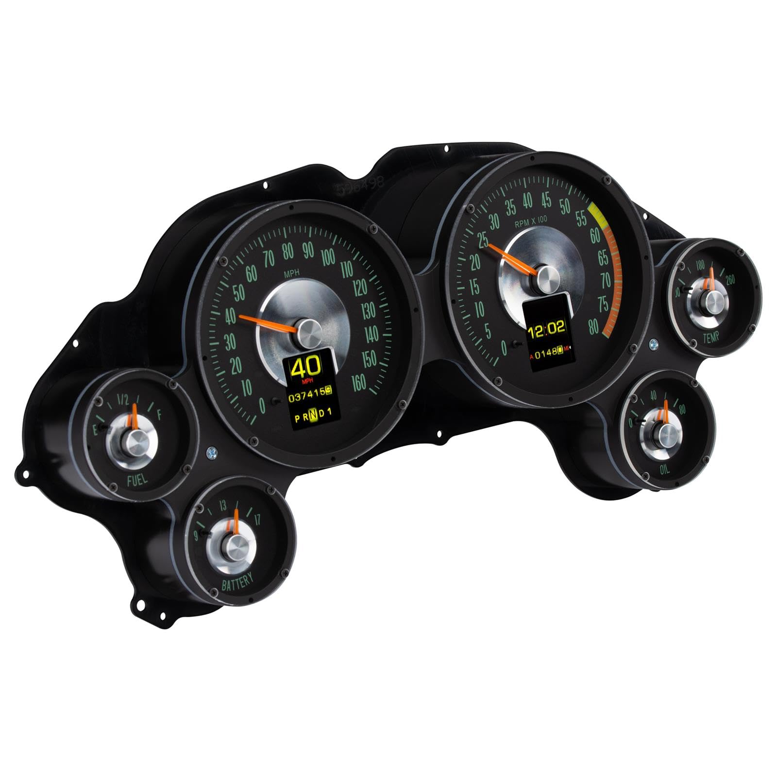 Dakota Digital Retrotech Gauge Instrument System RTX-63C-VET-X Compatible with 1963-67 Chevy Corvette