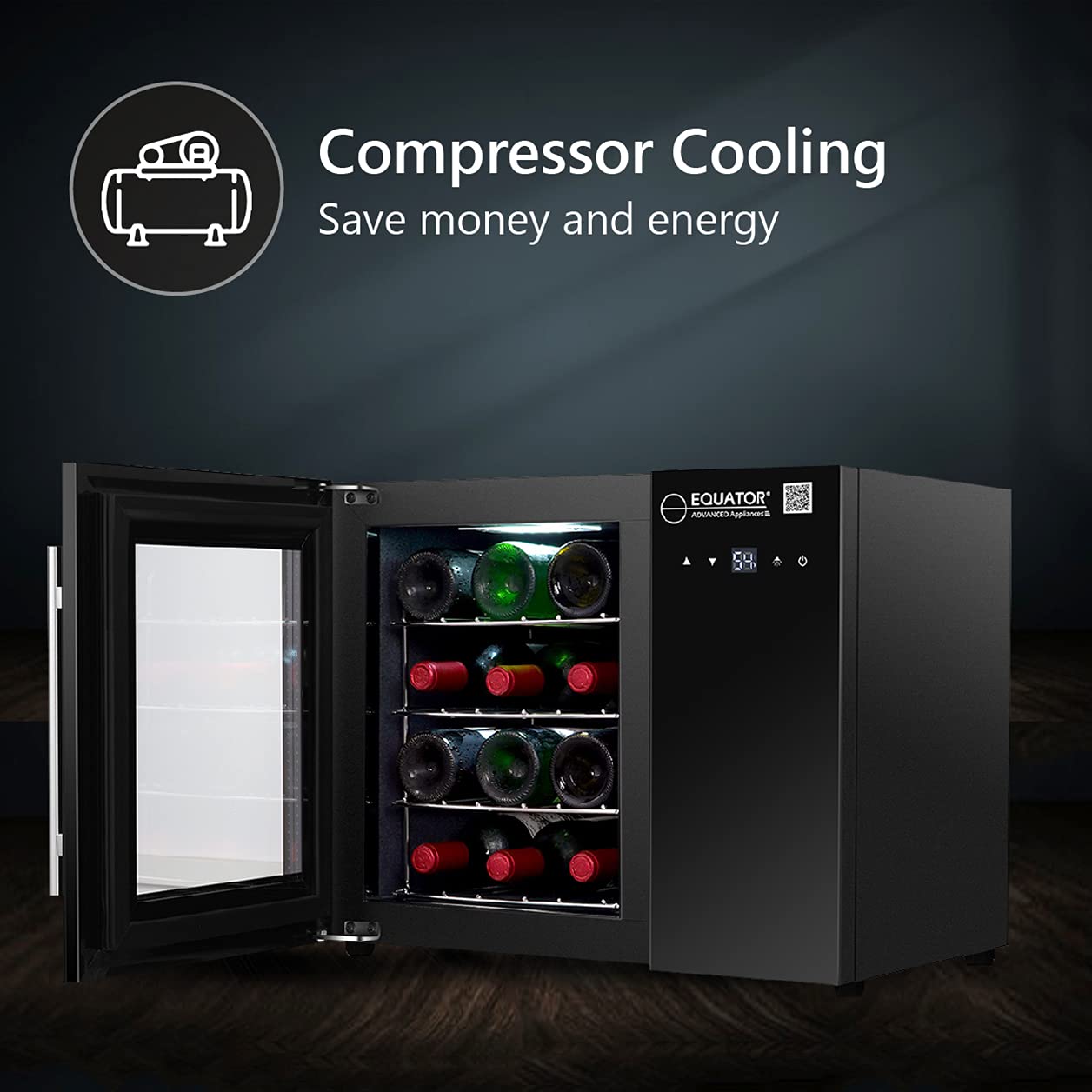 12 Wine PINNACLE WR Refrigerator - Bottle