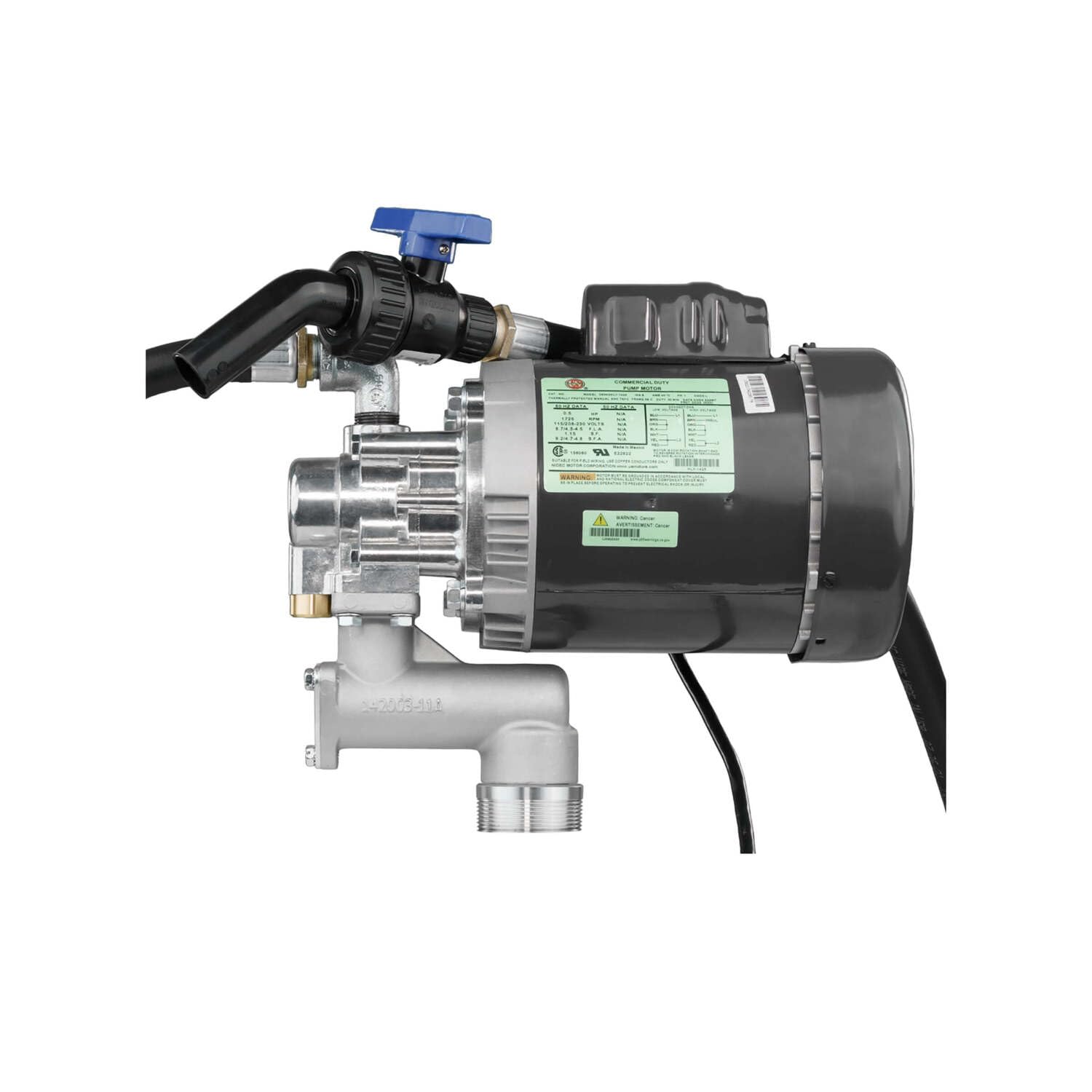 L5116 GPI Heavy Duty Oil Transfer Pump for High Viscosity Fluids, 16 QPM/4 GPM, 115/230 Volt AC (142100-01)