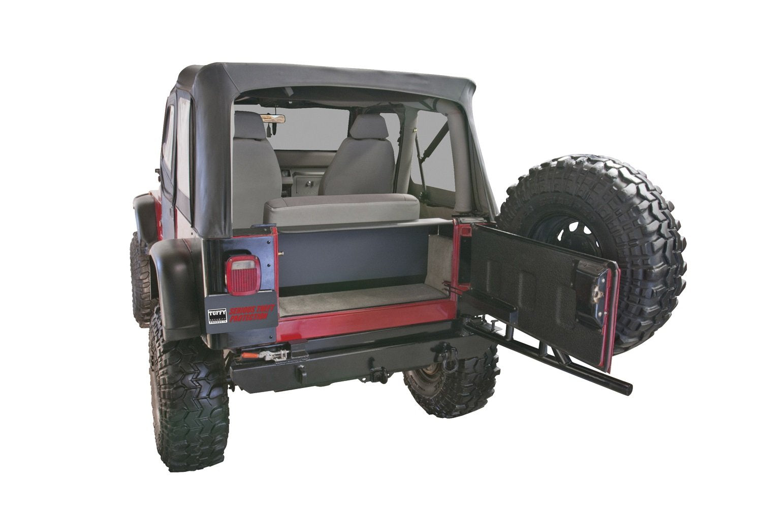 Cargo Enclosure - Tuffy Security Products | Standard for Jeep Wrangler YJ | 1987-1995