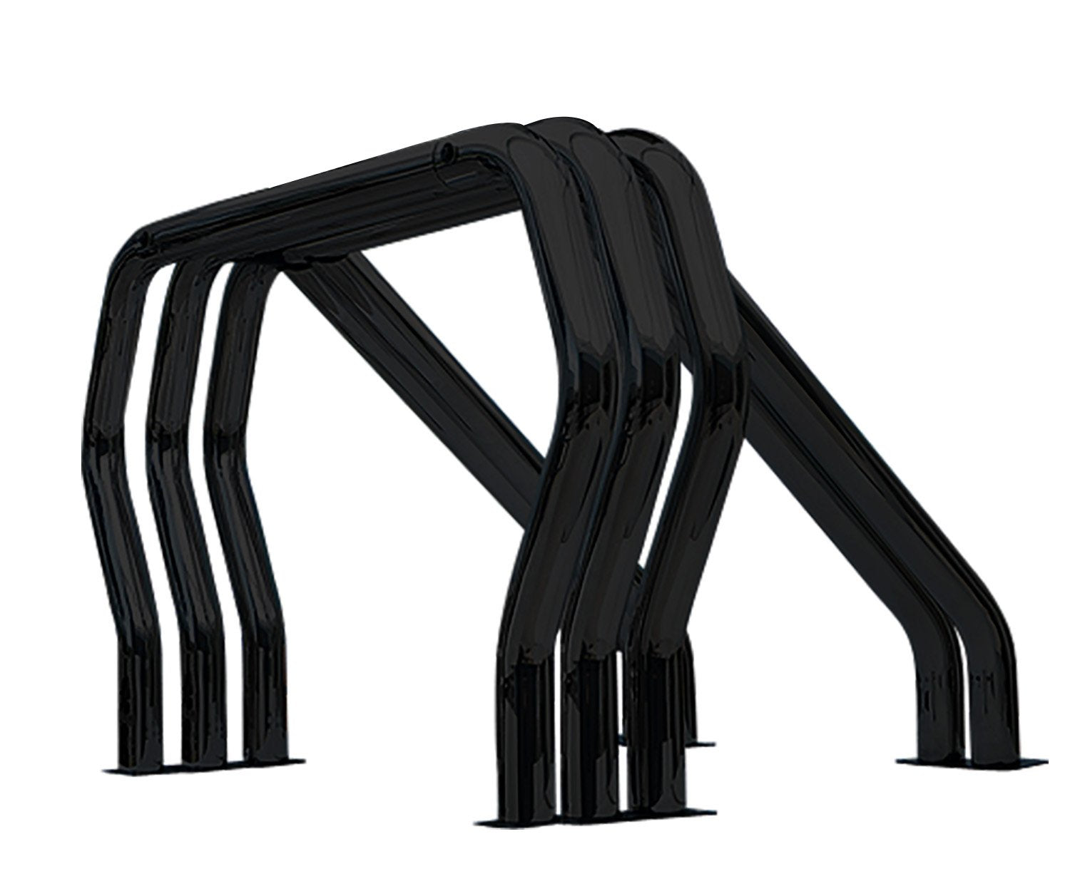 Go Rhino Complete Kit Bed Bar - Triple Bar/Double Kicker | Mild Steel, Black | 9809560TDB | Fits 2004-2014 Ford F-150 w/Short Bed Styleside (Excludes Super Crew)