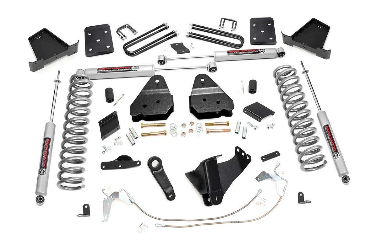 6" Lift Kit Rough Country for 2011-2014 Ford F-250 Super Duty | Gas - 533.20