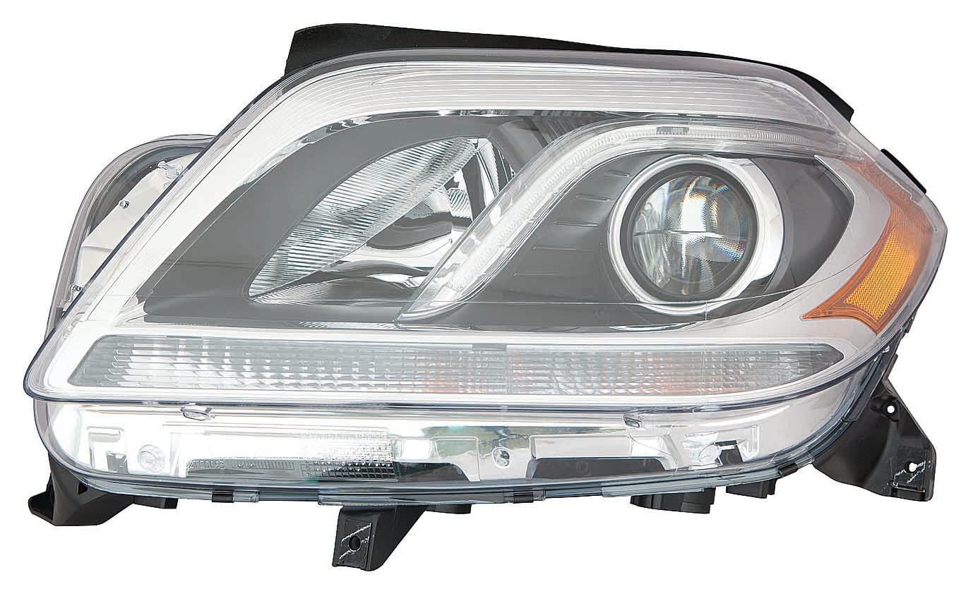 Mercedes Benz GL Class 13-16 DEPO Headlight Halogen without Corner Light Driver Side CAPA | DOT Certified 166 820 69 61 | MB2502225C