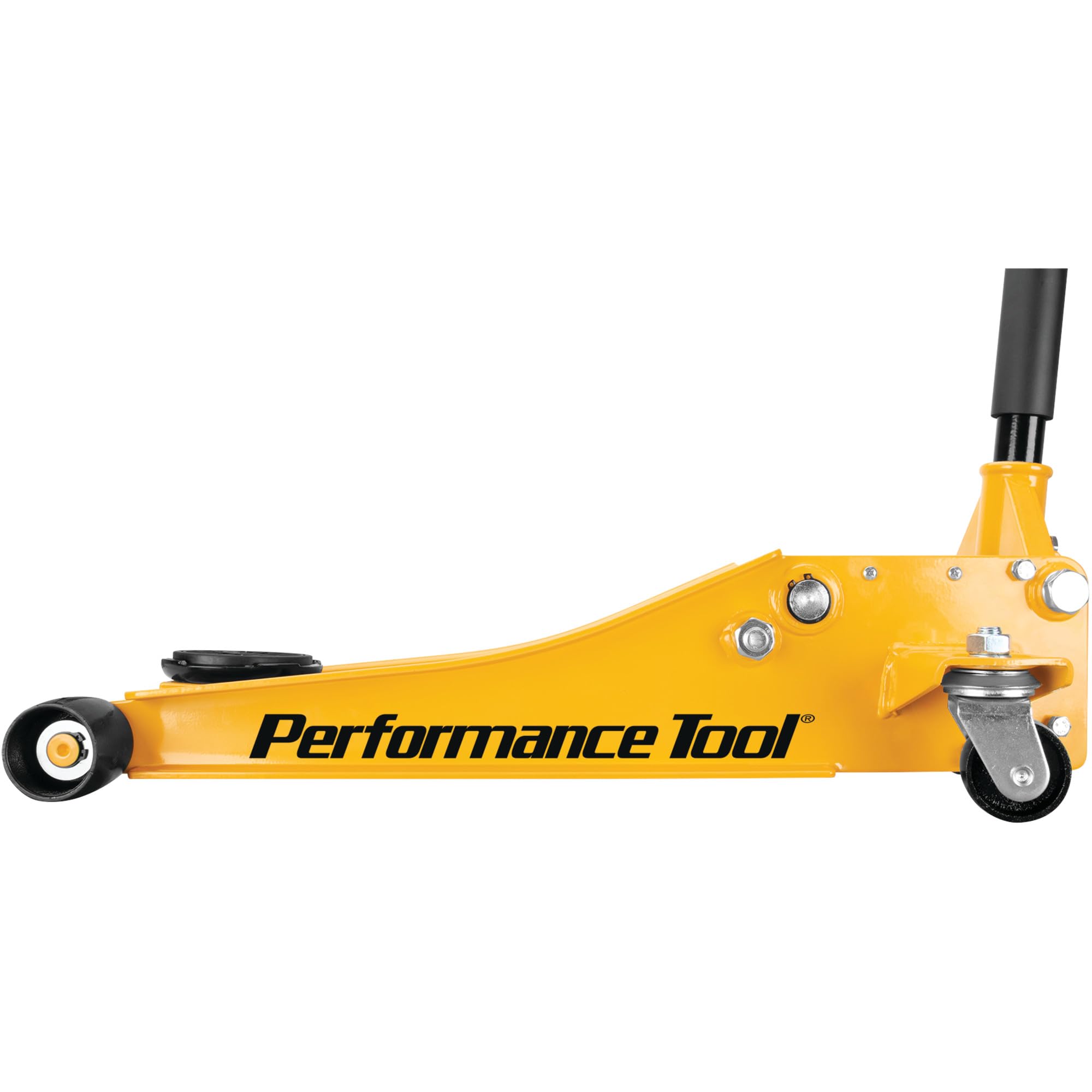 Low-Profile Performance Tool W1642 Professional Swiveling Floor Jack, 2-Ton Capacity, Lift Range 2-3/4-Inch to 20-Inch