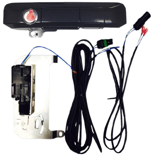 Pop & Lock PL85413 Power Tailgate Lock Black Sand Pearl with Codeable Technology for Toyota Tacoma (Smart Lock Combo)