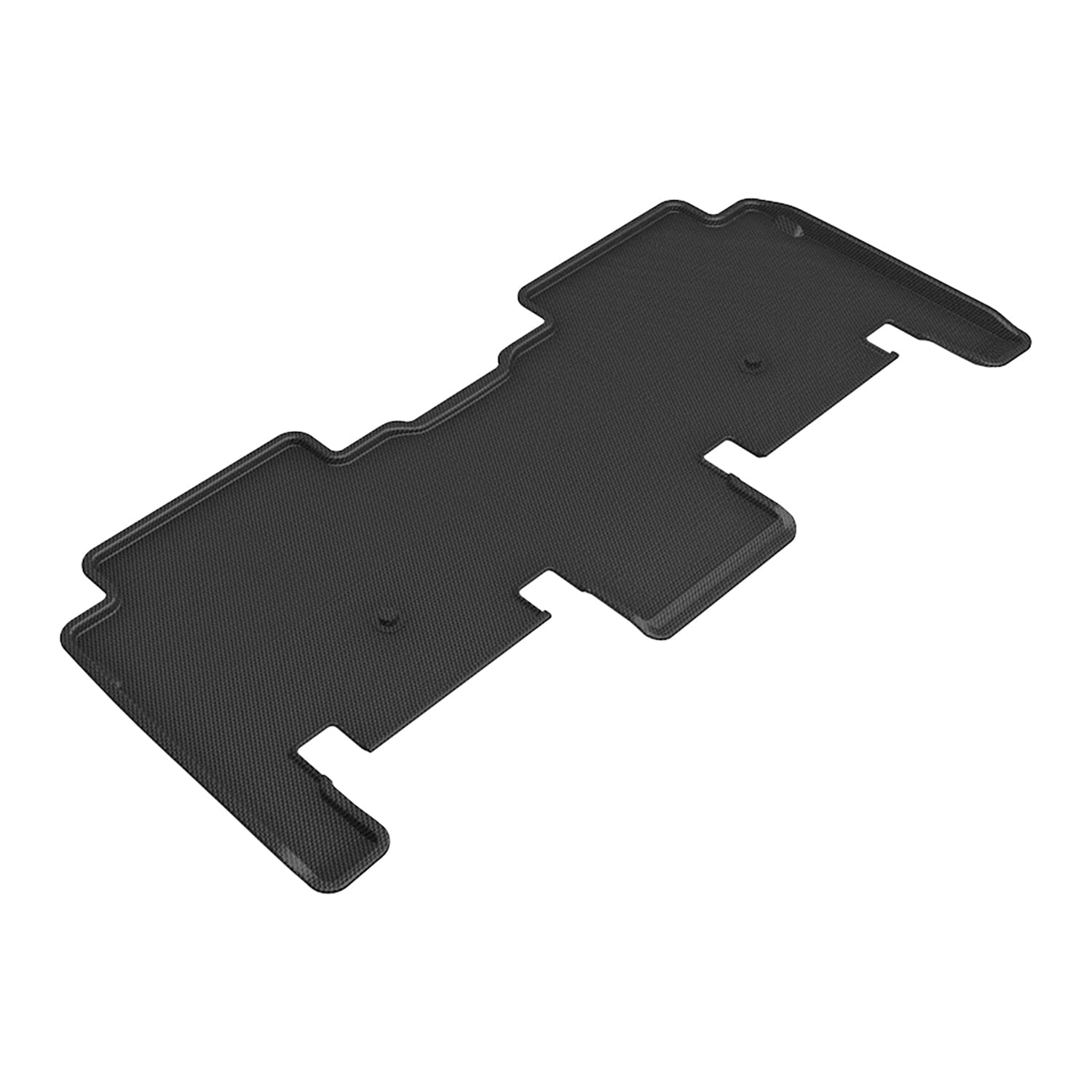 Kagu Floor Mat 3D MAXpider Custom Fit (Black) Compatible with Kia EV9 6 Seat 2024-2026 - Second Row