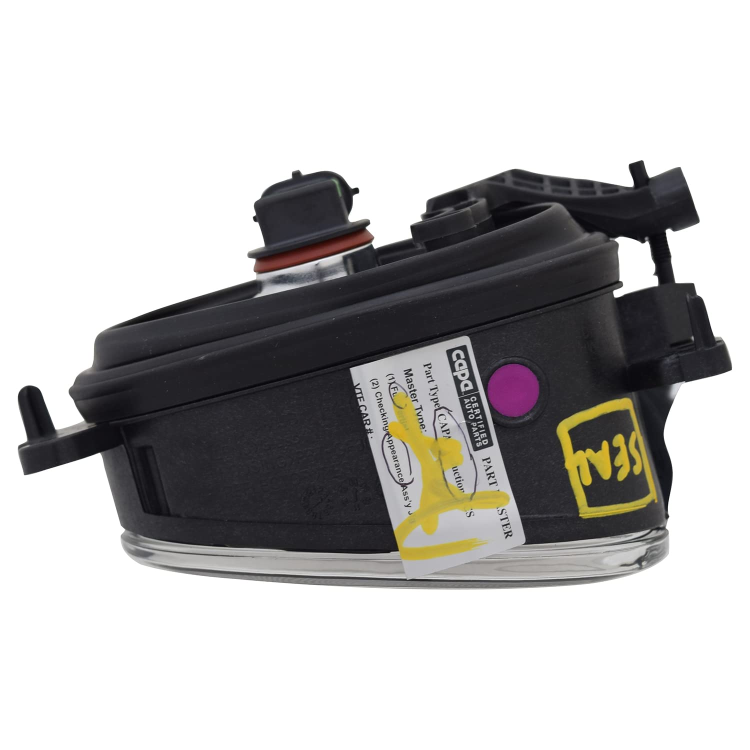 Right TYC Fog Light Assembly Compatible with 2008-2011 Mercedes Benz C-Class
