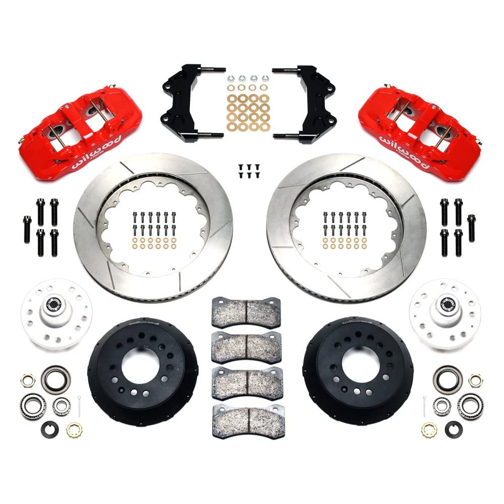 14.00-Red AERO6 Front Hub Kit