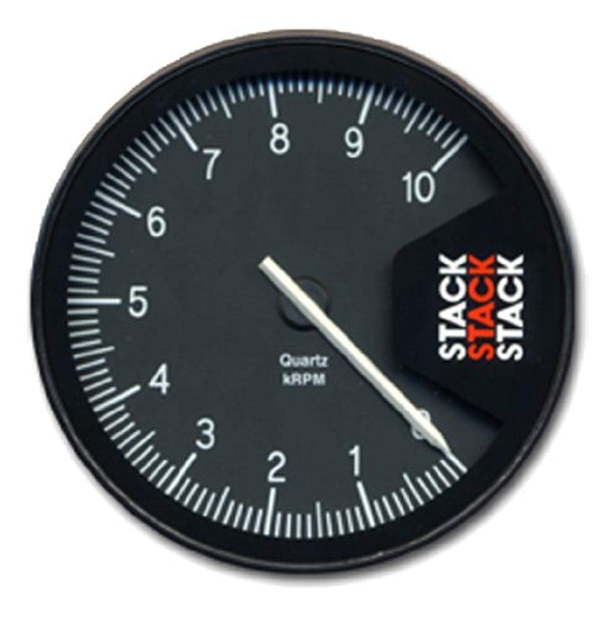 ST430-08 Stack Action Replay Black 125mm 0-8k RPM Tachometer