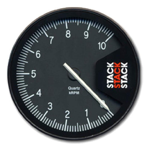 ST430-08 Stack Action Replay Black 125mm 0-8k RPM Tachometer
