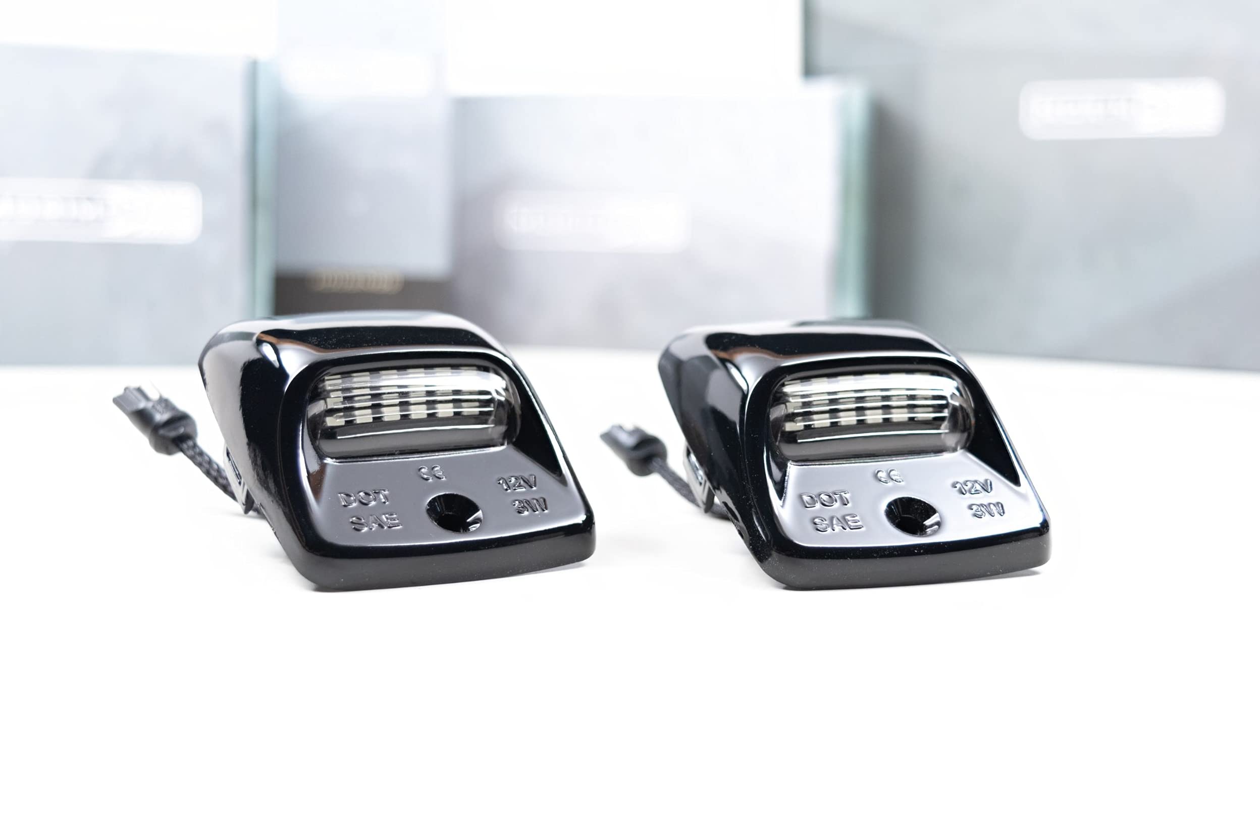 Morimoto XB LED License Plate Lights, Upgrade Black Housing, Fits Toyota Tacoma (05-15), Plug and Play Assembly, Easy Install, 5000k Pure White Light, Anti-UV Coating (1x LF7726)