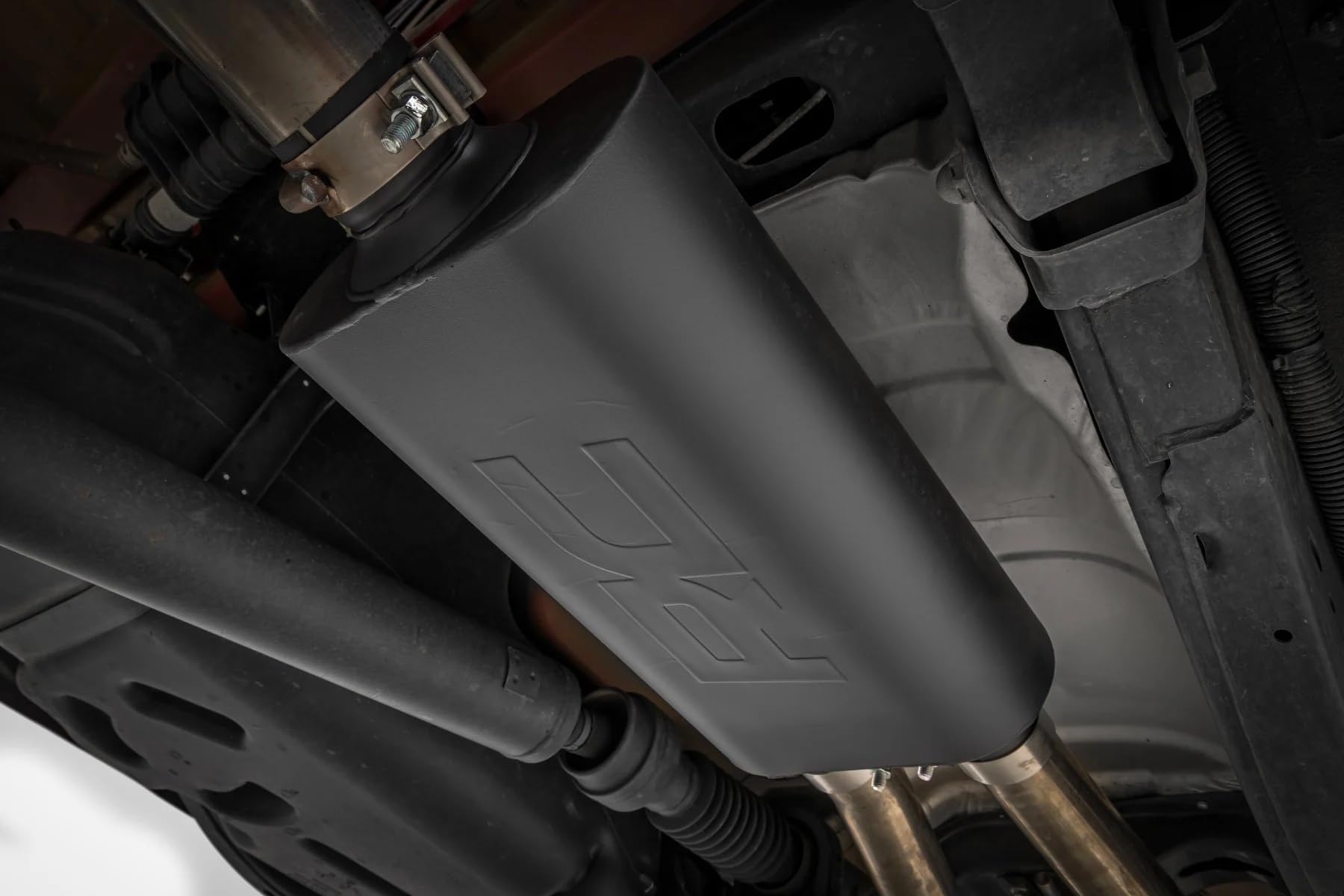 Stainless Rough Country Cat-Back Exhaust for Nissan Frontier (2022-2024) 3.8L Engine - Performance Tuned, Aggressive Growl