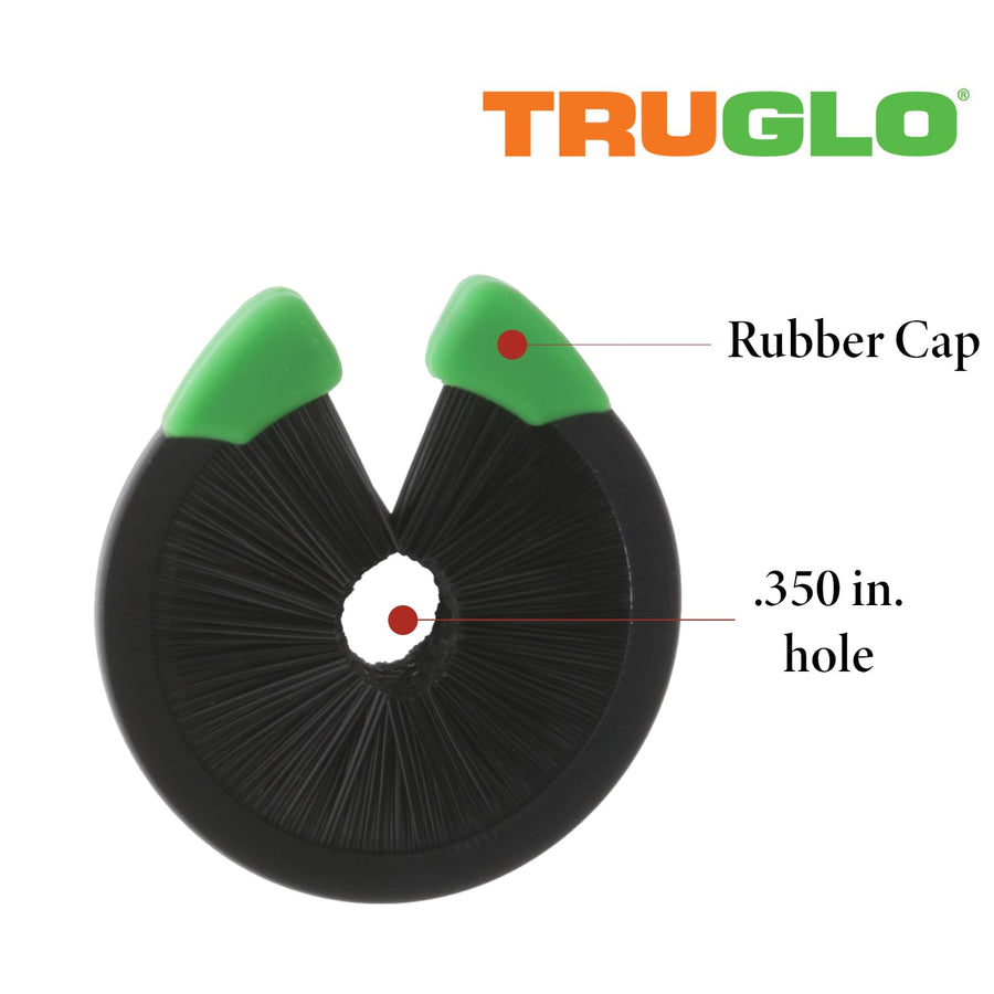 Ez Rest Truglo Single-Density Bristles Replacement Brush for Bowfishing Arrow Rest | Durable Lightweight Consistent Portable