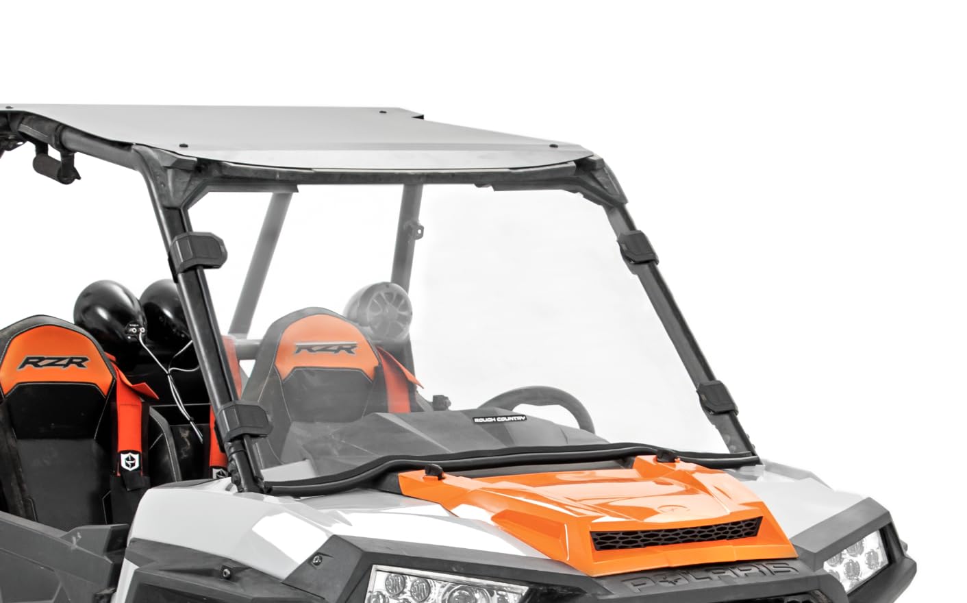 Rough Country Full Scratch Resistant Windshield for Polaris RZR 1000-98182010