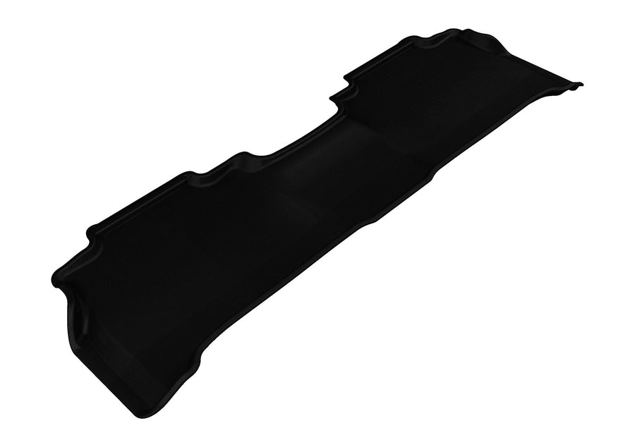 3D MAXpider Kagu Custom Fit Floor Mat (Black) for 2008-2021 Lexus/Toyota LX/Land Cruiser - 2ND Row