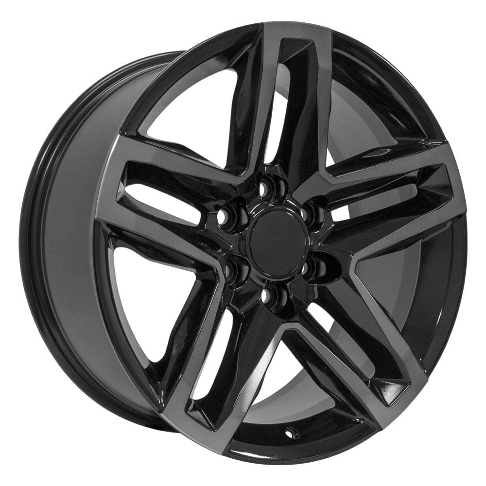 20 inch Rim OE Wheels LLC Fits Silverado Trail Boss Wheel CV34B 20x9 Black Hollander 5911