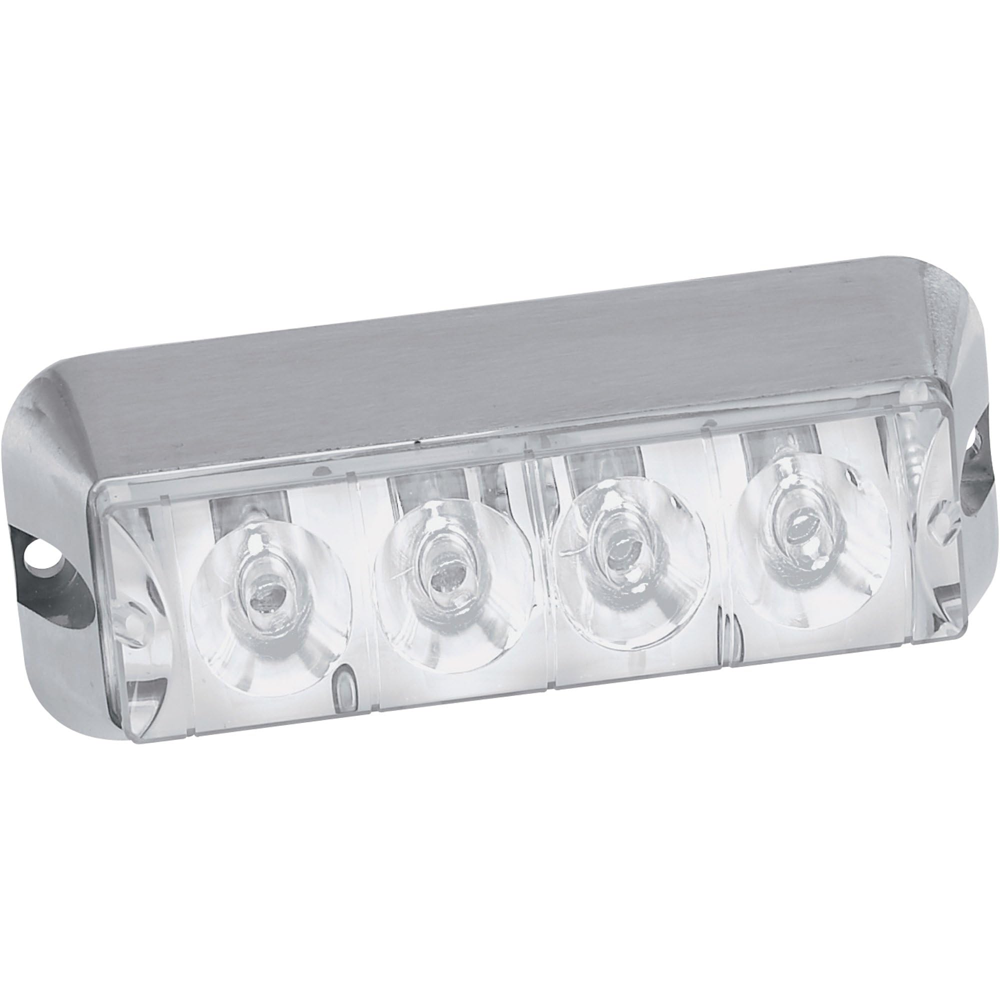 4-LED Custer Products Strobe Light - White, Model# STRL4W