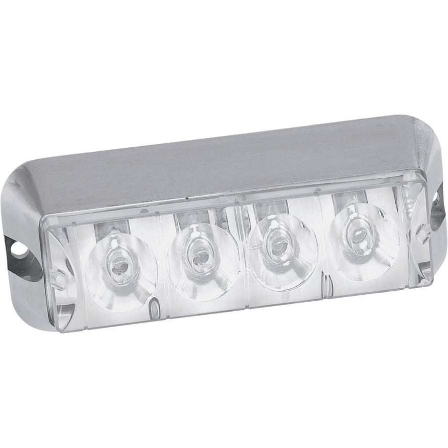4-LED Custer Products Strobe Light - White, Model# STRL4W