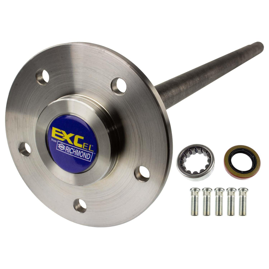 Axle Shaft Assembly EXCel Drive For GM 8.5" (10 Bolt); 33.3125" Overall Length; 5 X 5 Lug Pattern; 28 Spline; Includes Bearing, Seal And Studs