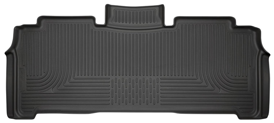 Weatherbeater Husky Liners Floor Mats | Fits 2017-2025 Chrysler Pacifica; 2020-2025 Chrysler Voyager | 2nd Row, 1-pc Black - 14011