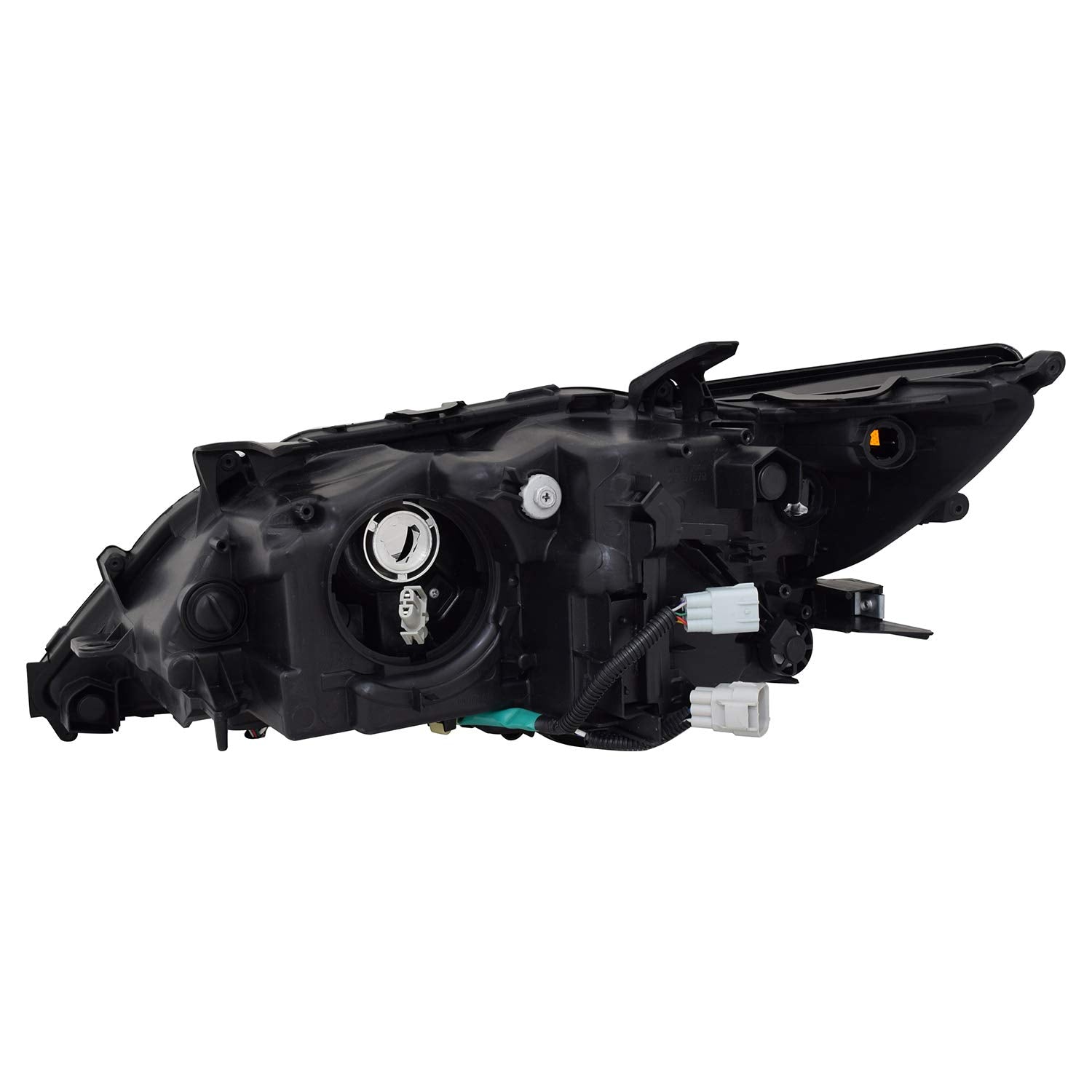 Right TYC Headlight Assembly Compatible with 2016-2018 Lexus ES350