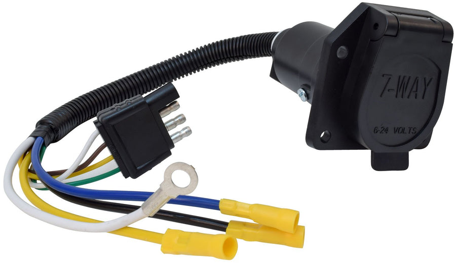 Valterra 12" A10-7084 7 Way to 4 Way Pre-Wire Harness