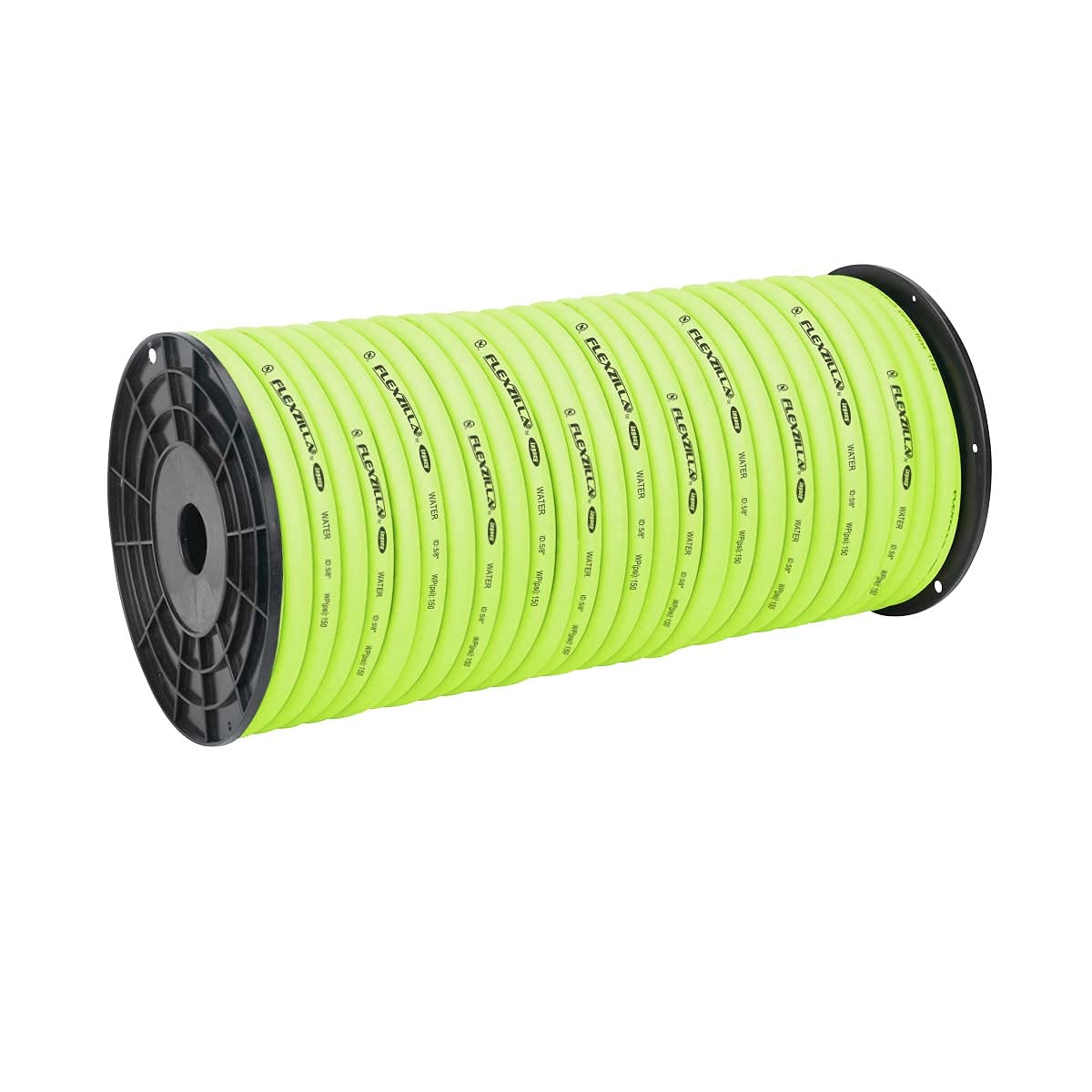 Bulk Plastic Spool Flexzilla Pro Water Hose, 5/8 in. x 250 ft., Heavy Duty, Lightweight, ZillaGreen - HFZ58250YW