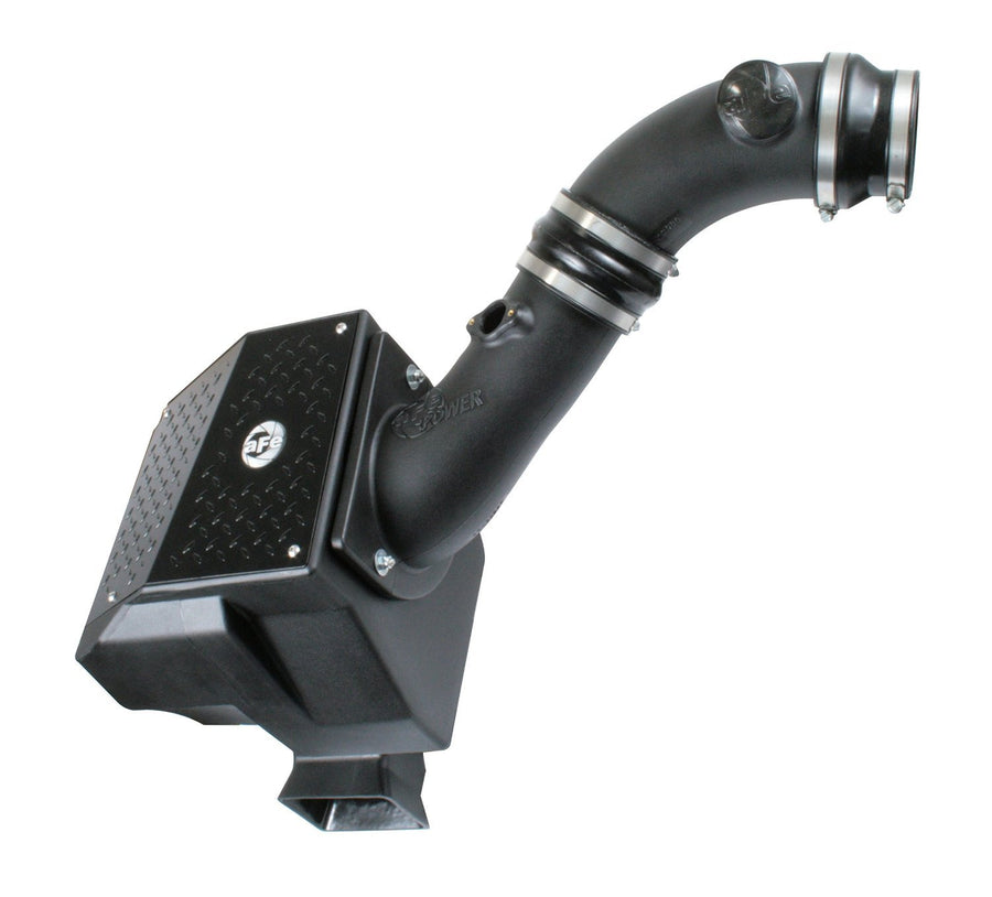 GM Diesel Truck aFe Power Magnum FORCE 51-80782 01-04 V8-6.6L (td) LB7 Performance Intake System (Dry, 3-Layer Filter)