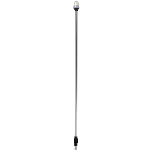 All-Round attwood Frosted Globe Light, 2-Mile 360-Degrees Illumination, 9-Watt Wedge-Base Lamp, 42-Inch Pole