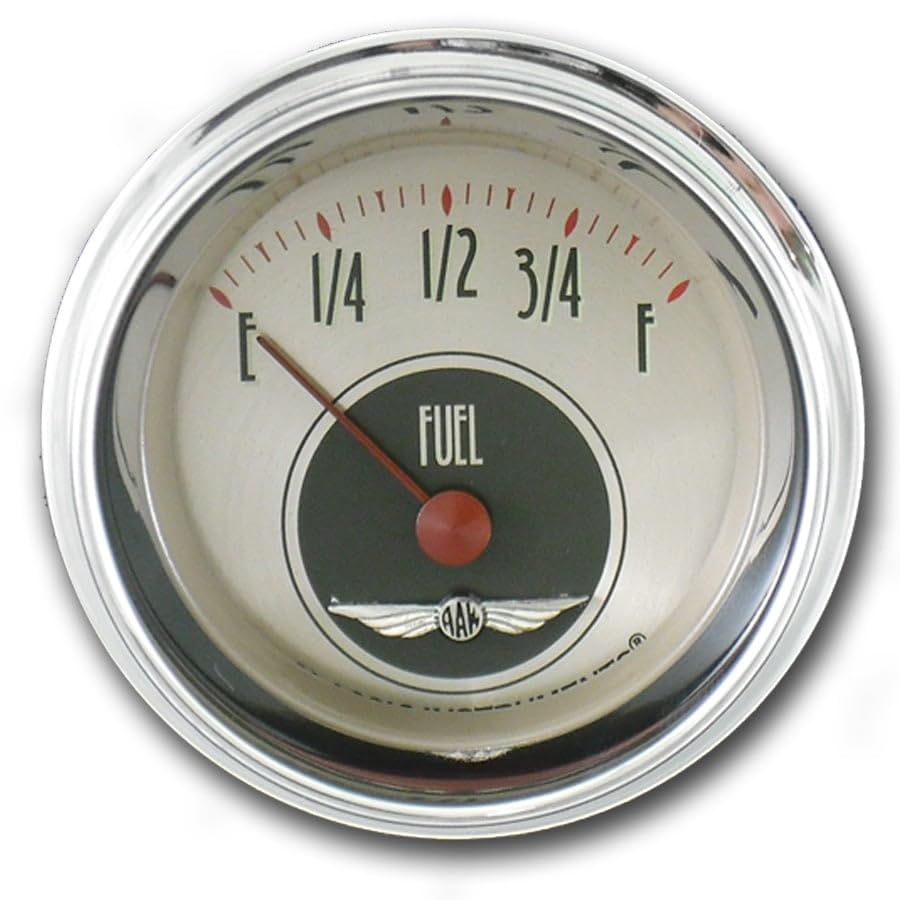AN09SHC Classic Instruments All American Nickel 2 1/8" Fuel Gauge 240-33 Ohm