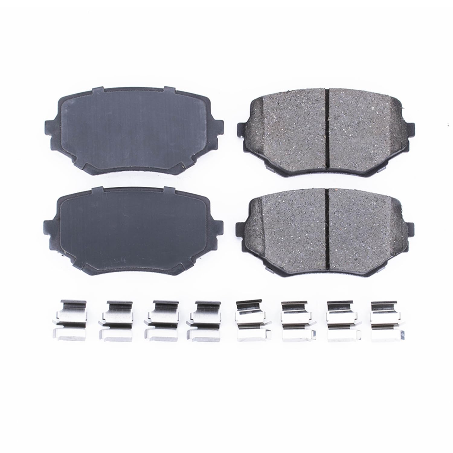 Power Stop Brake Kit Front For Suzuki Grand Vitara 1999-05 |Sidekick 1996-98 |XL-7 2002-04 - Ceramic Brake Pads With Installation Hardware, 17-680