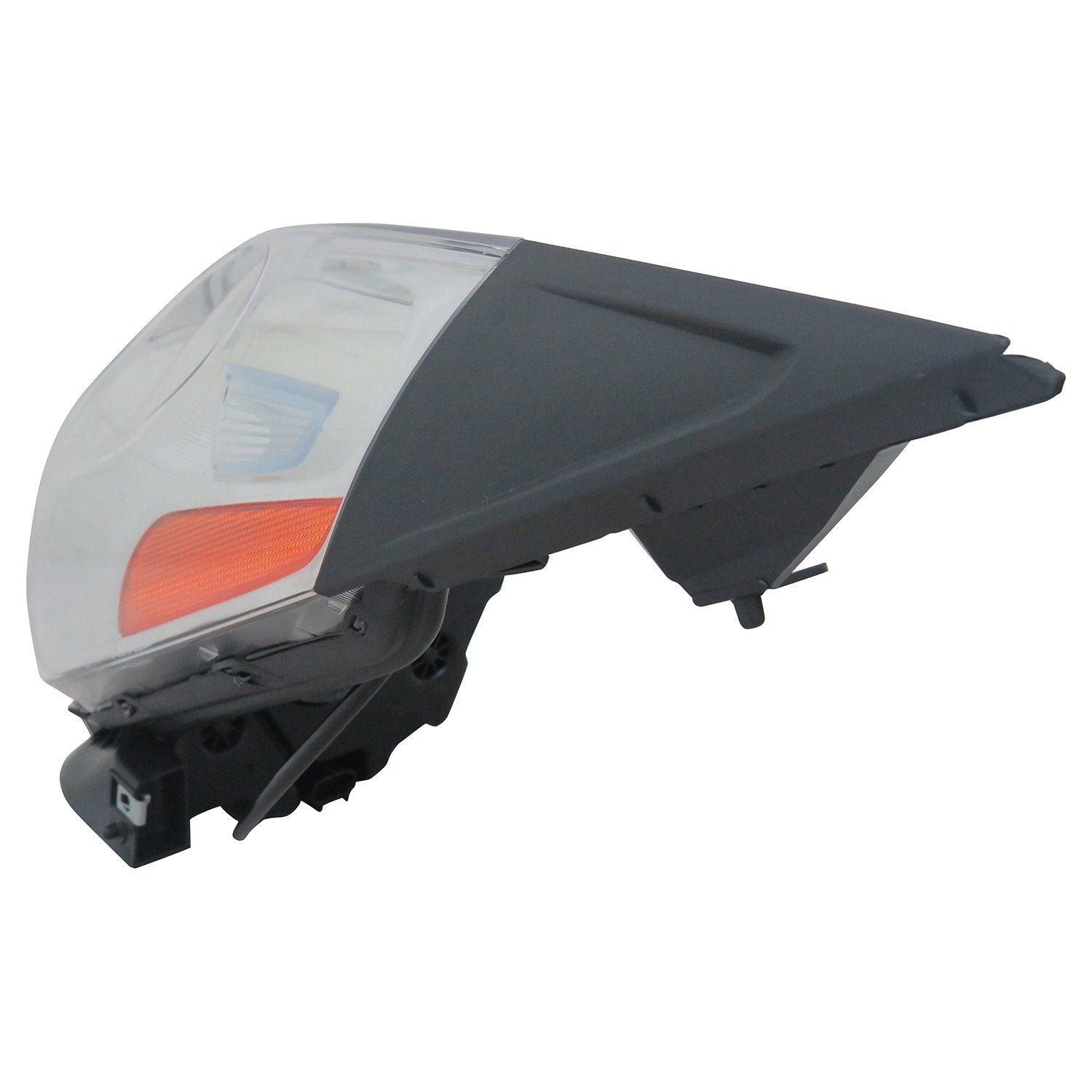 Left TYC Headlight Assembly Compatible with 2013-2015 Chevrolet Spark
