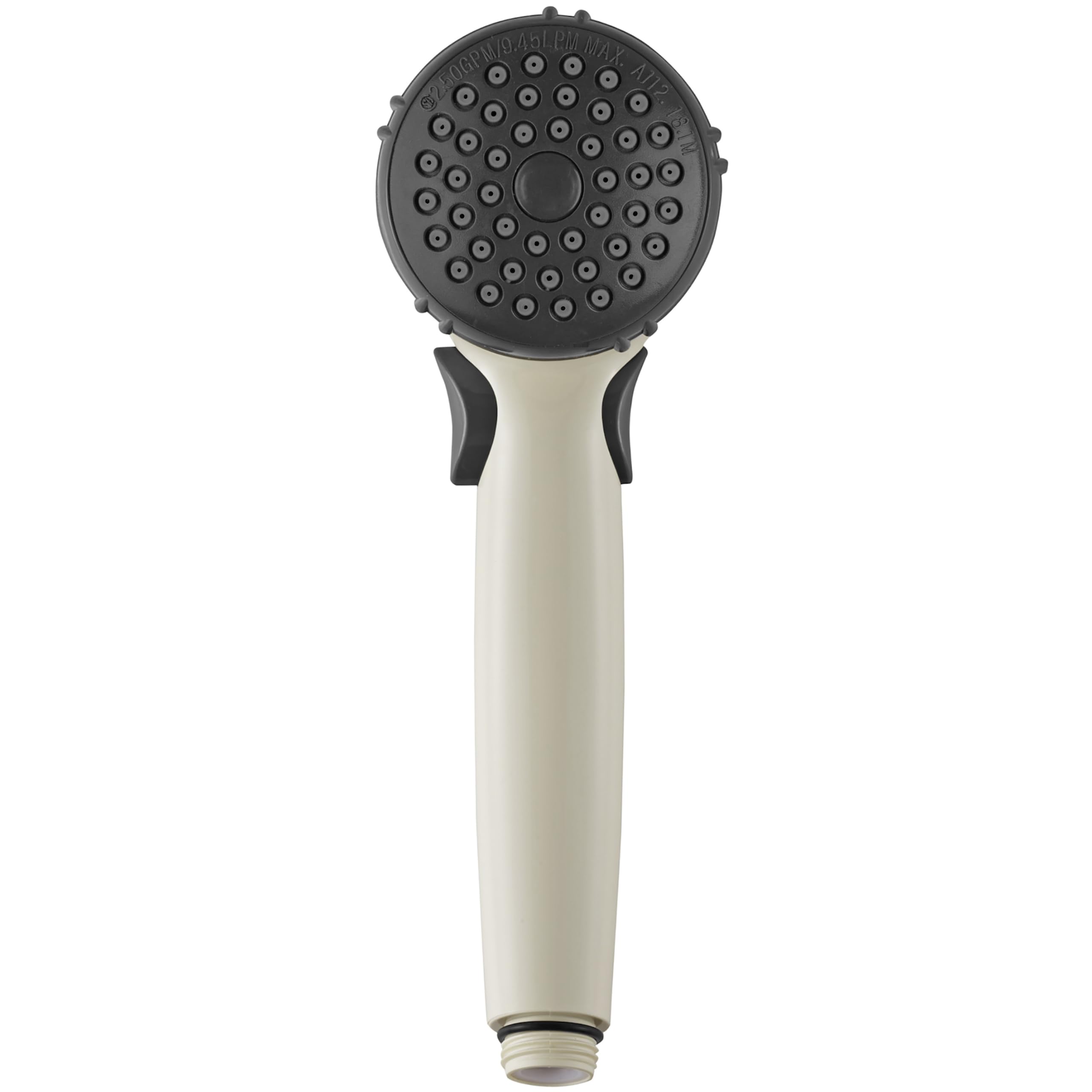 Dura Faucet RV Hand Held Shower Wand DF-SA400-BQ, Water Saving Trickle Switch (Bisque Parchment)