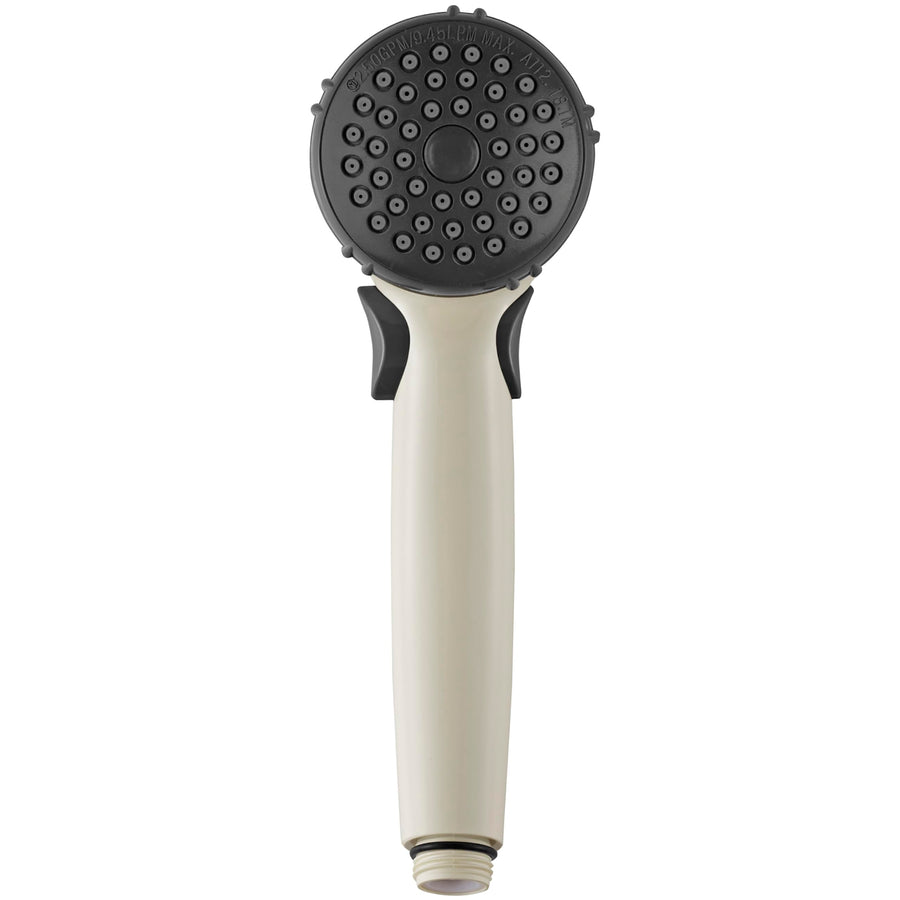 Dura Faucet RV Hand Held Shower Wand DF-SA400-BQ, Water Saving Trickle Switch (Bisque Parchment)