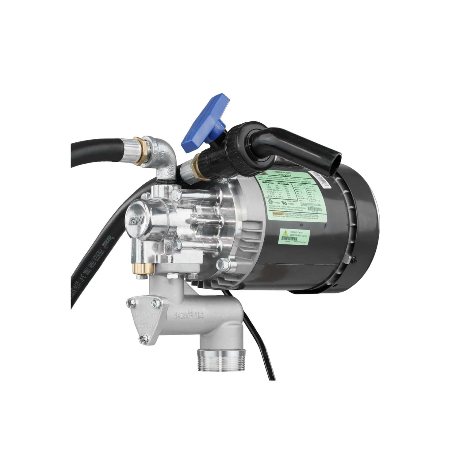 L5116 GPI Heavy Duty Oil Transfer Pump for High Viscosity Fluids, 16 QPM/4 GPM, 115/230 Volt AC (142100-01)