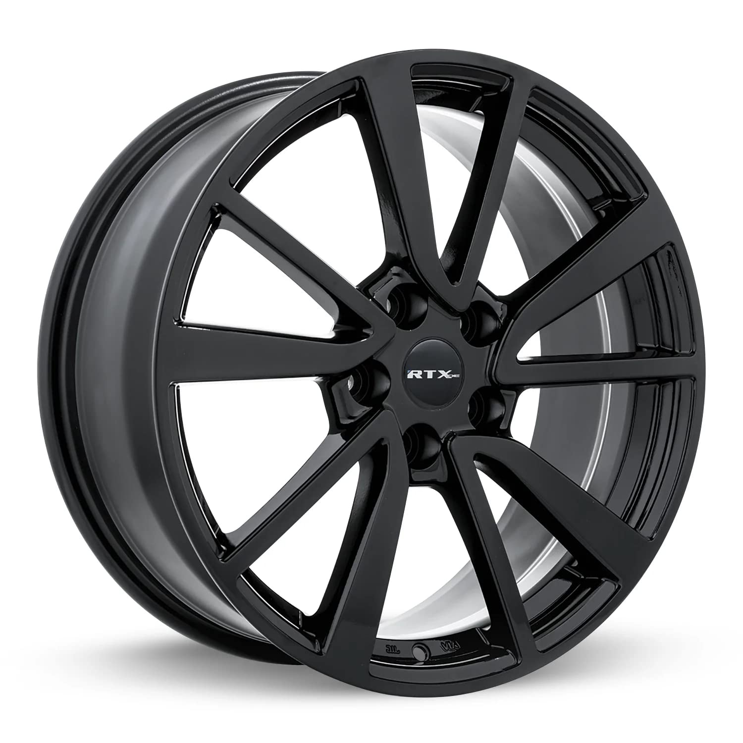 ROGUE RTX Custom Wheel - 17x7, 35 Offset, 5x114.3 Bolt Pattern, 66.1mm Hub - Gloss Black Rim