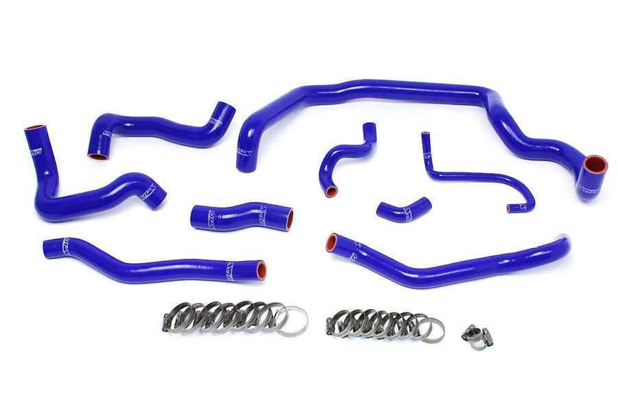 Blue Silicone Radiator + Heater Hose HPS 57-1556-BLUE