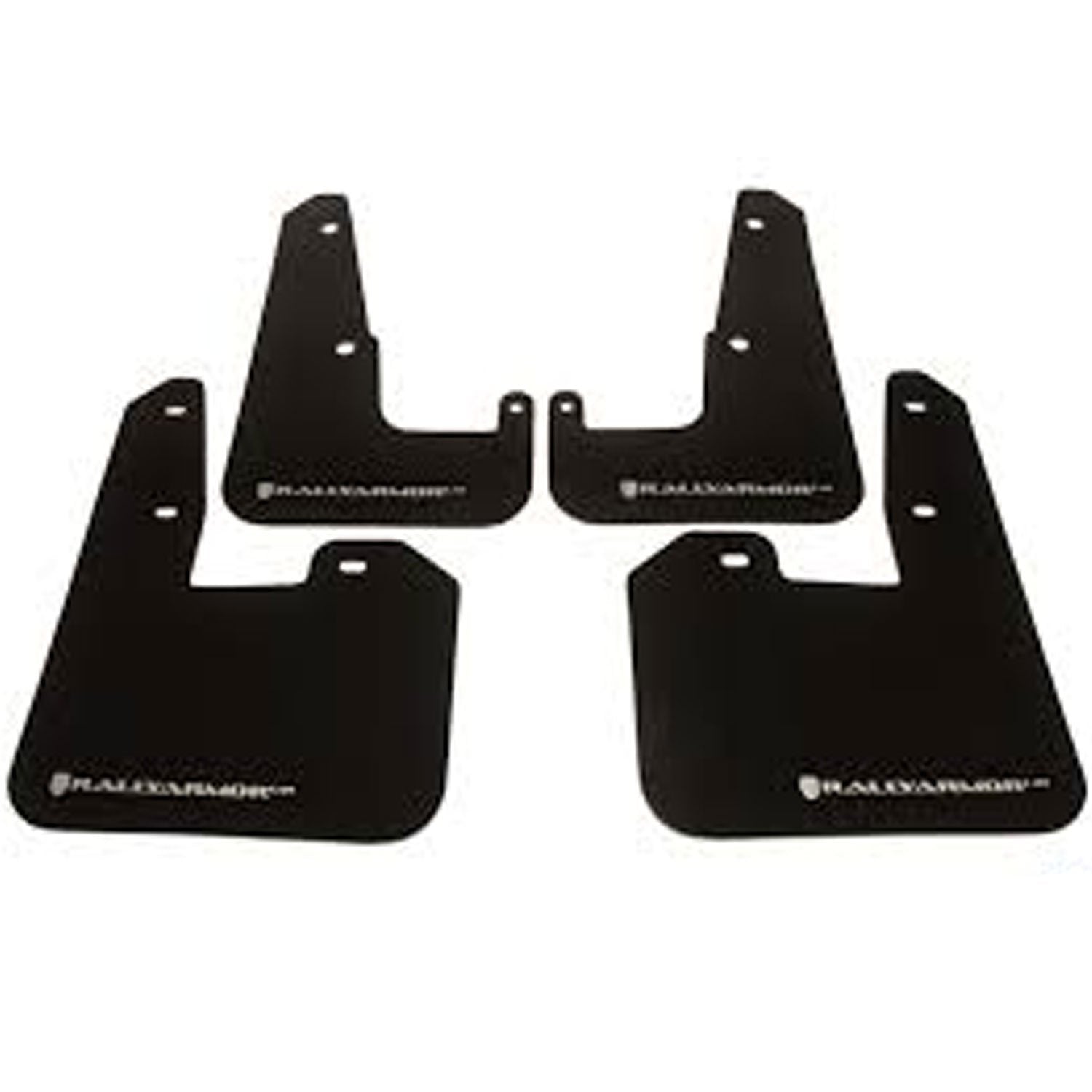 Rally Armor Black, Silver MF34-UR-BLK/SIL Mud Flap with Logo (2015 Subaru Legacy UR), 1 Pack