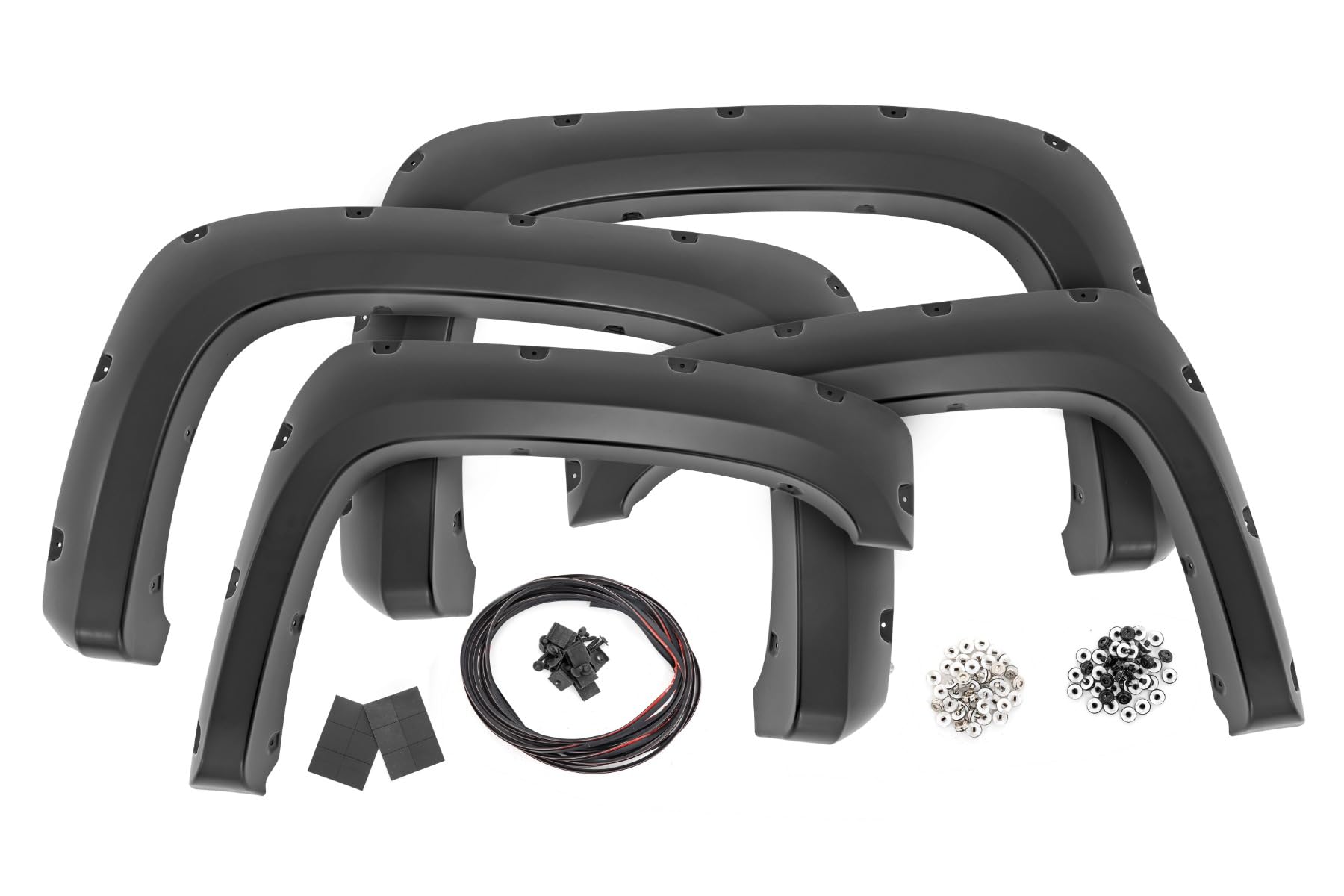 Rough Country Fender Flares Pocket for 2007-2013 Chevy/GMC 1500 - F-C10714B-GBA