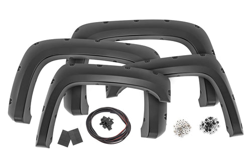 Rough Country Fender Flares Pocket for 2007-2013 Chevy/GMC 1500 - F-C10714B-GBA
