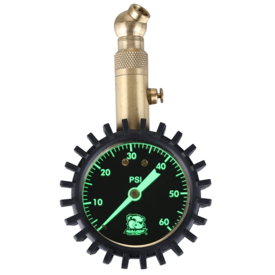 Air Pressure Gauge Bulldog Winch 42061- 3-60 PSI Glow in The Dark Analog