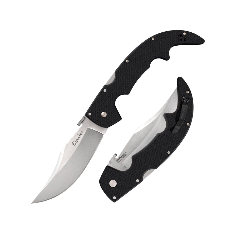 Espada Series Cold Steel Folding Knife with Tri-Ad Lock and Pocket Clip, G-10 Espada Large